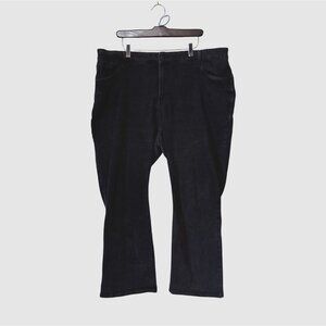 Old Navy Black Kick Boot-Cut Jeans 22 Short Stretch Womens Denim Pants